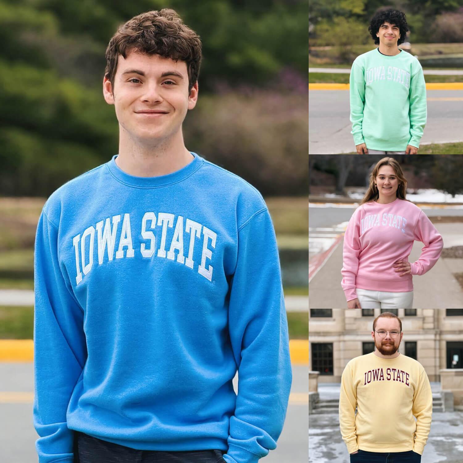 A collage showing colorful apparel from the ZooZatz Collection